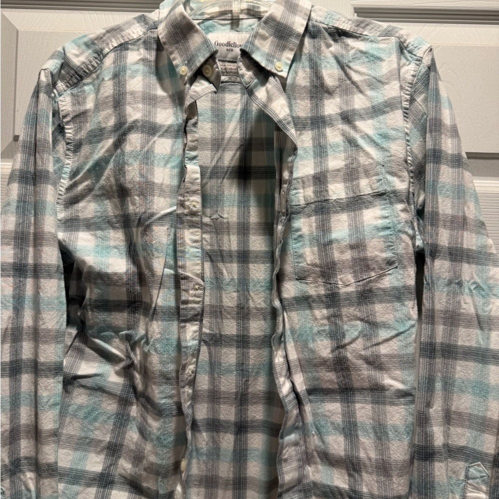 Casual Plaid Button Down